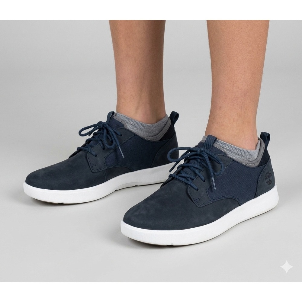Sperry Top-Sider Coastal Break Skiff Sneaker Navy Lace Up STK266652 - Boys 7M
